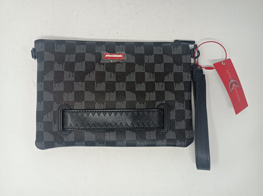 DRIPPING SHARKS IN PARIS CROSSOVER CLUTCH