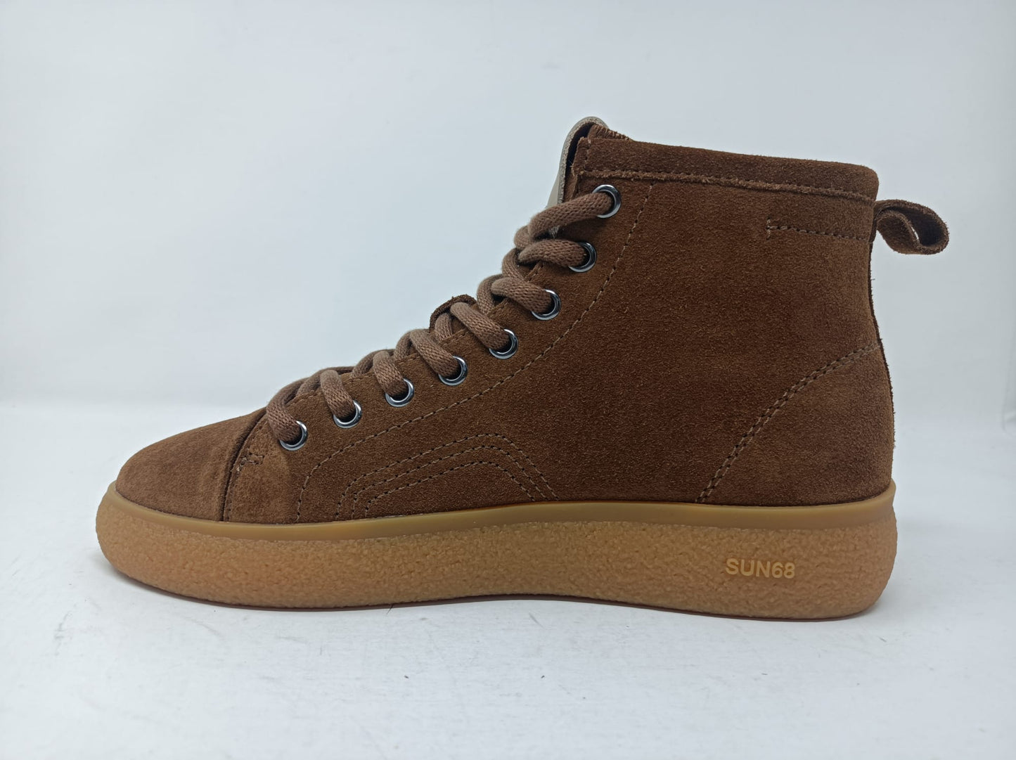 Sneaker SUN68 Luis Mid in suede