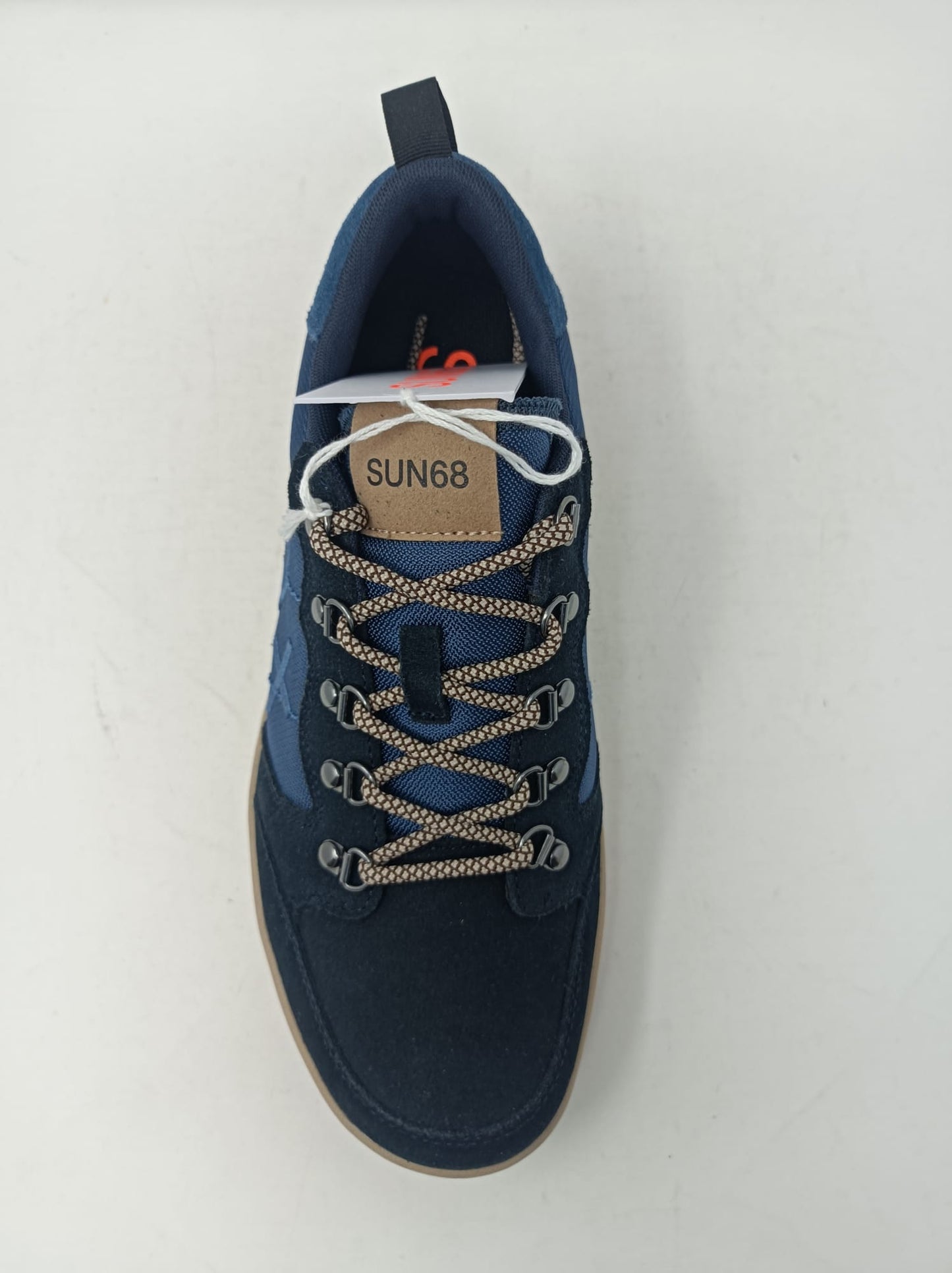Sneaker SUN68 Genius Solid in nylon e suede