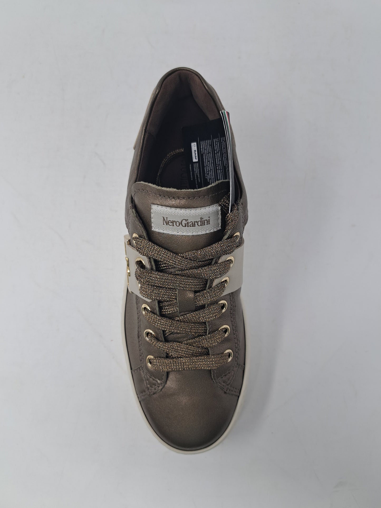 Sneakers donna in pelle Nero Giardini