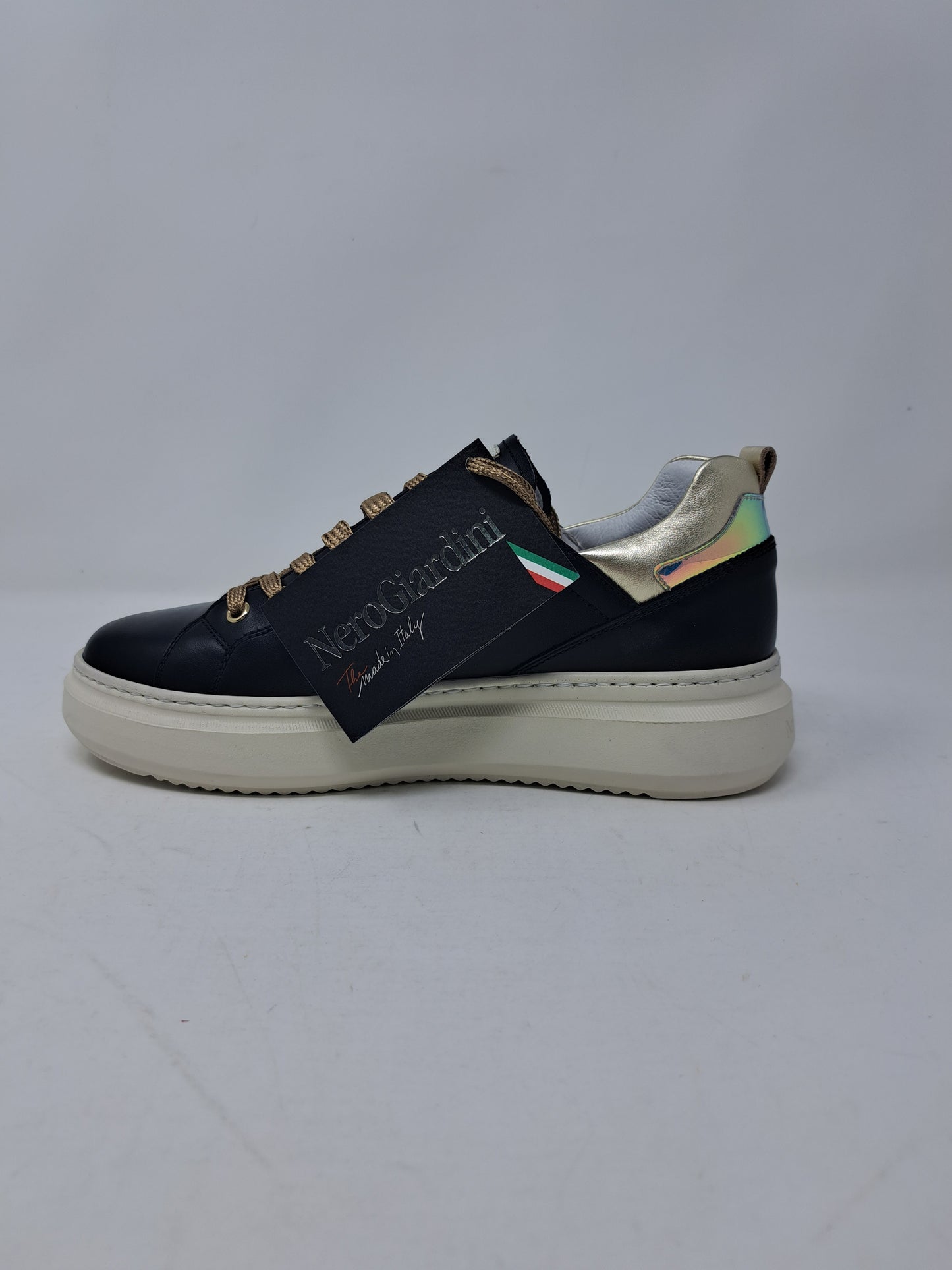 Sneakers donna in pelle Nero Giardini