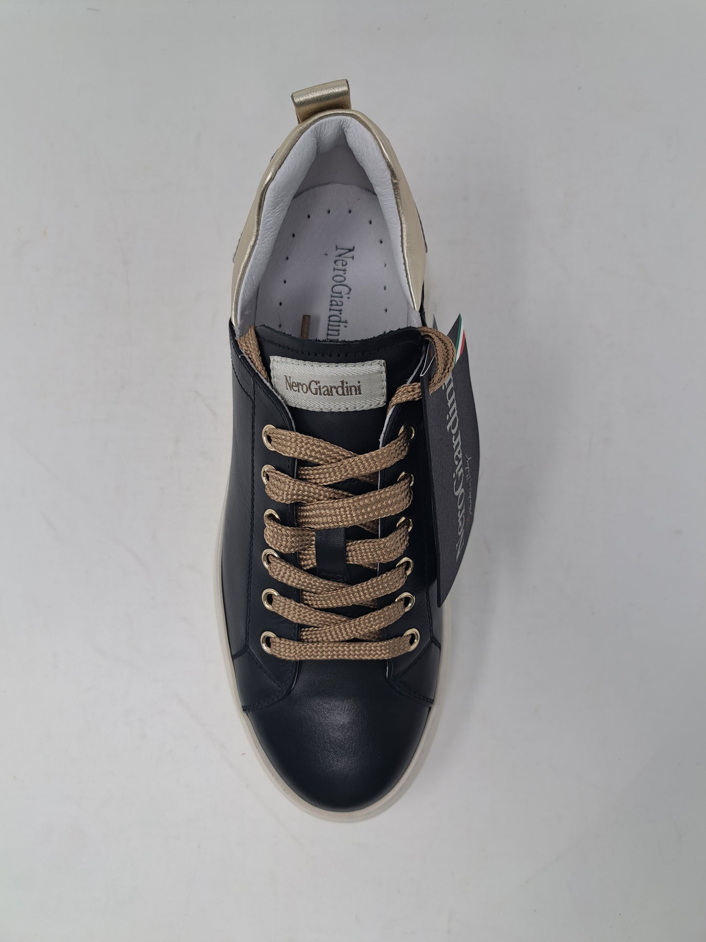 Sneakers donna in pelle Nero Giardini