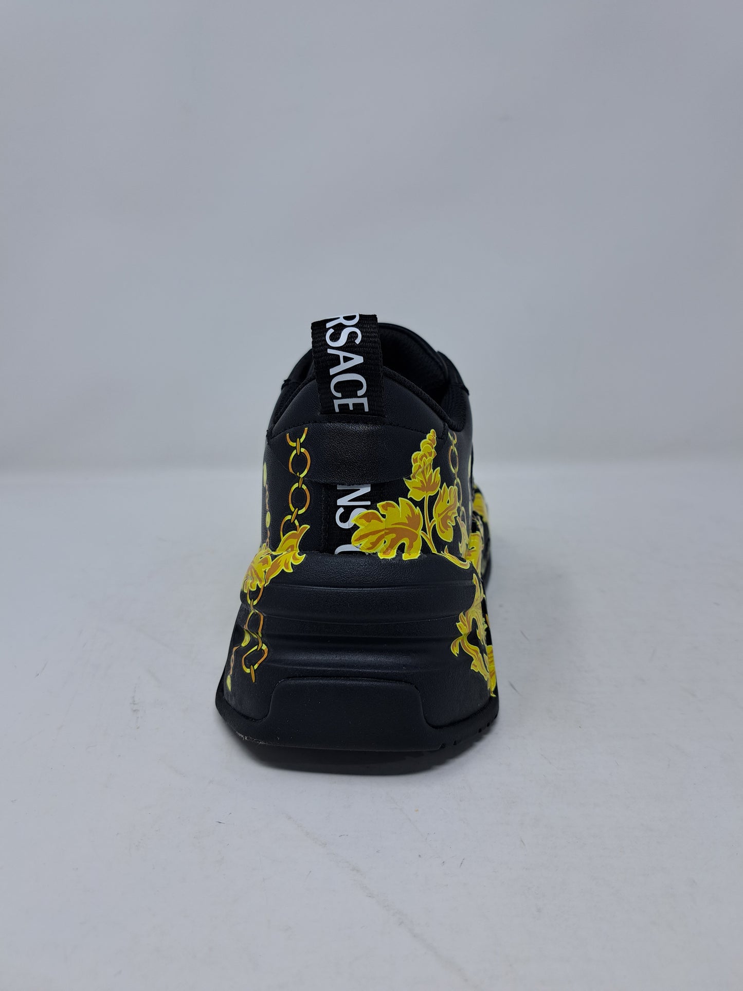 Versace Sneakers Chain Couture in pelle