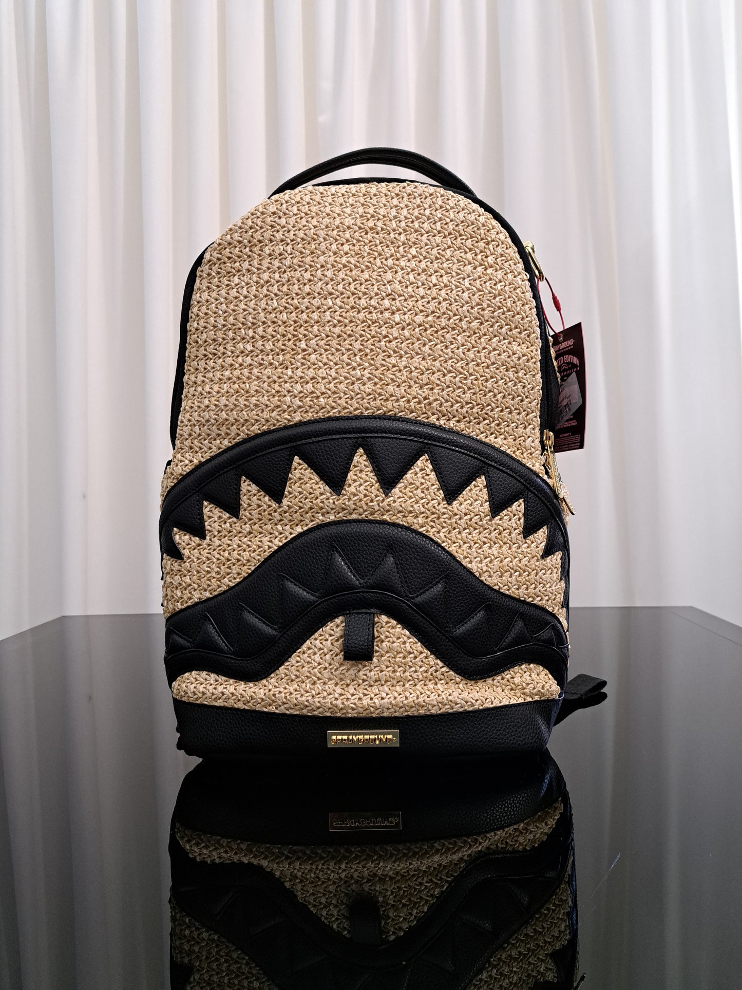 Zaino Sprayground Raffia Shark