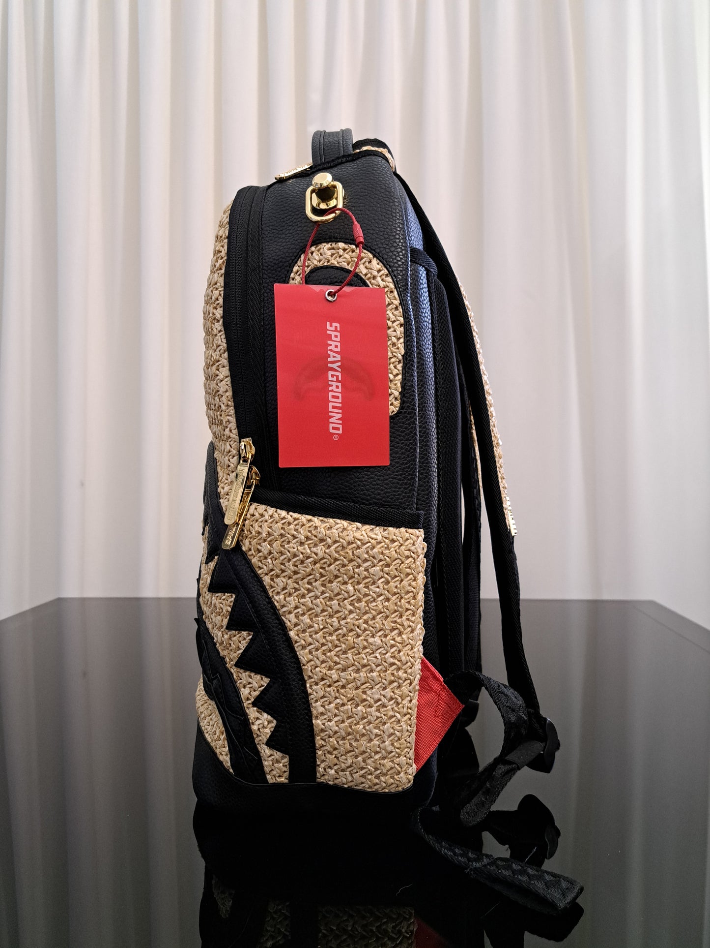 Zaino Sprayground Raffia Shark