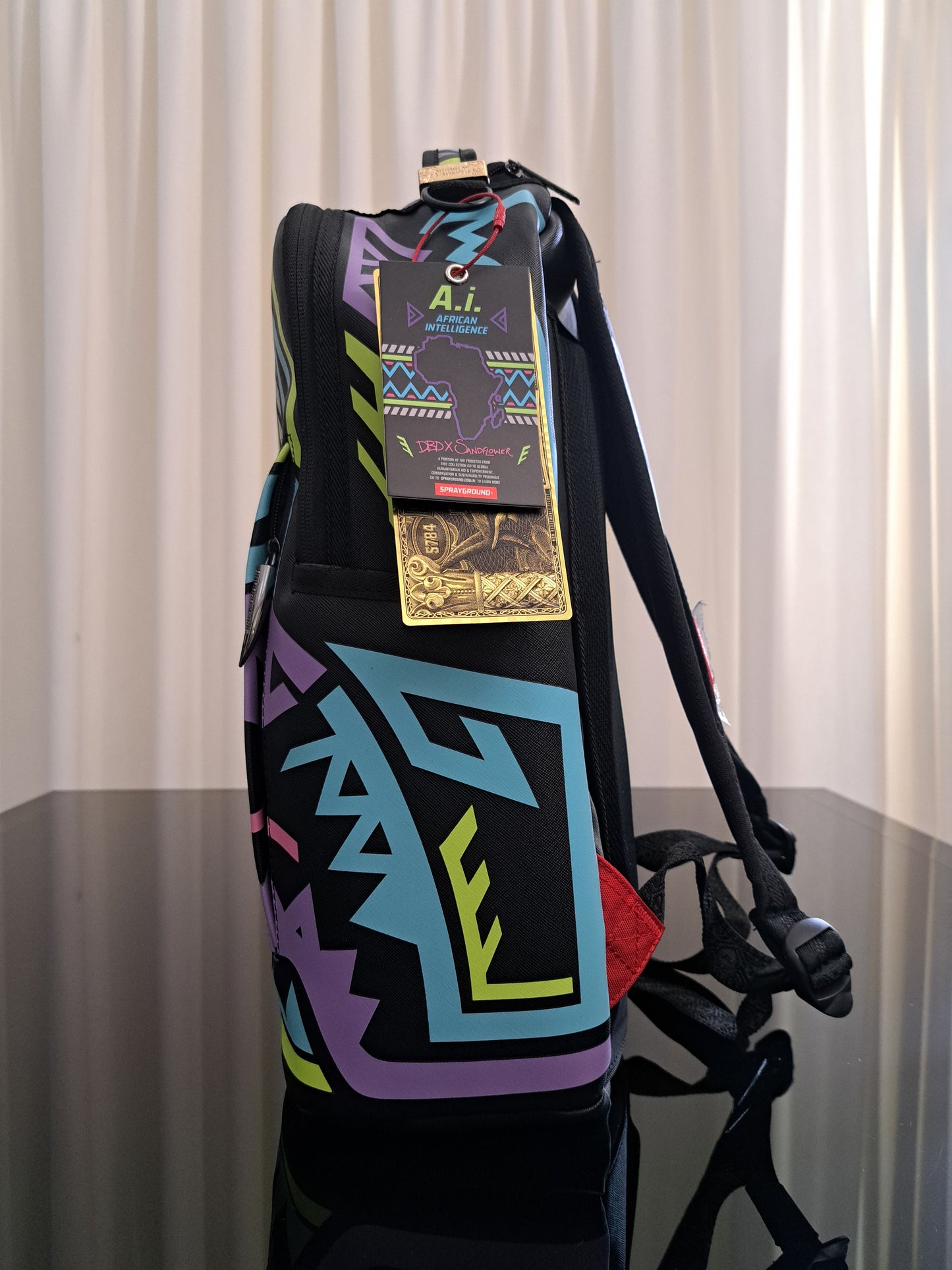 Zaino Sprayground Path To The Future Backpack Nero