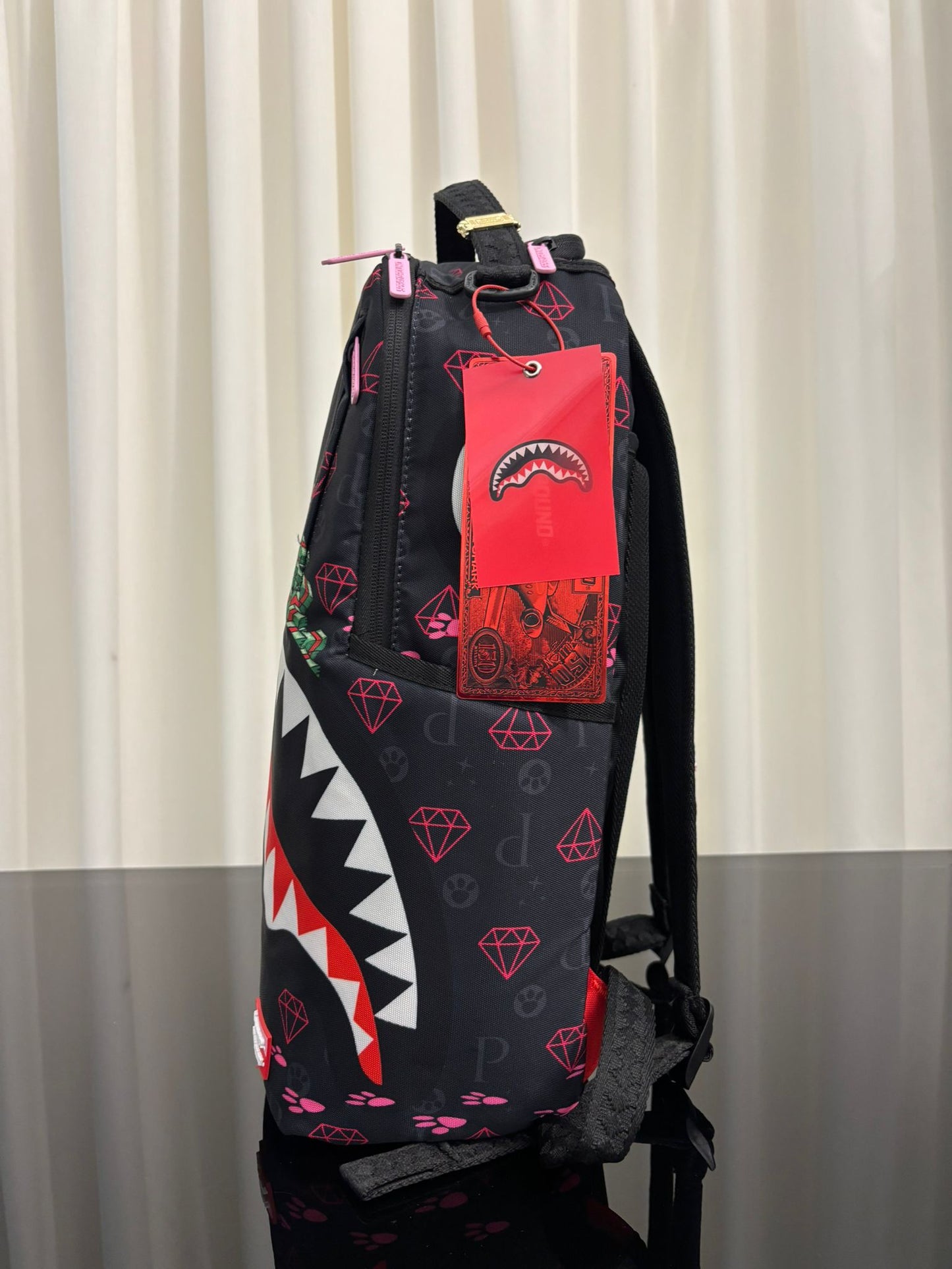 PINK PANTHER PAW PRINTS DLXR BACKPACK SPRAYGROUND