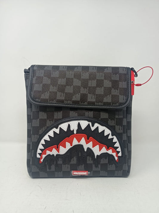 DRIPPING SHARKS IN PARIS MESSENGER SLING