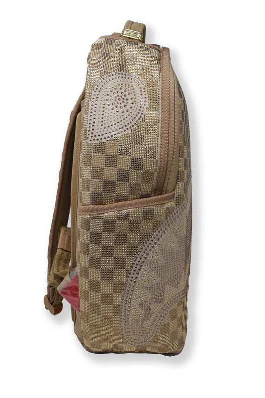 ZAINO 2 TONE GOLD TRINITY SPRAYGROUND