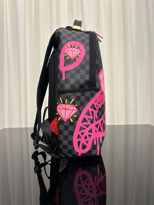 PINK PANTHER DRIPPY DIAMONDS DLXSV BACKPACK