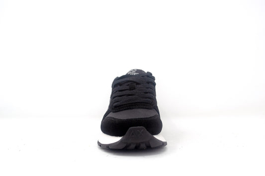 SNEAKER ALLY GOLD SILVER IN SUEDE E NYLON