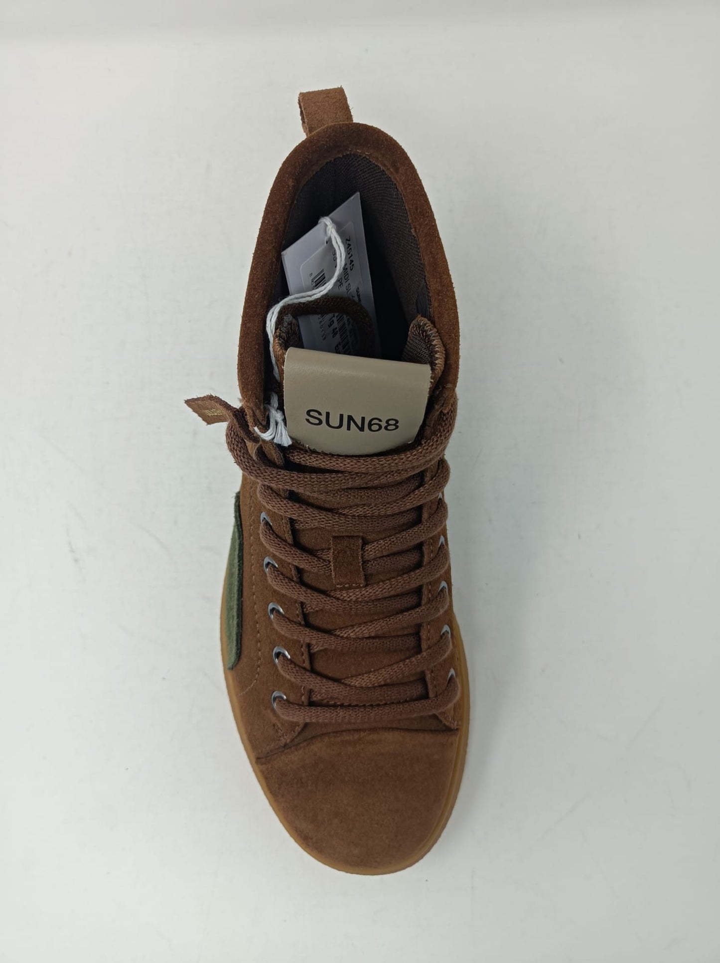 Sneaker SUN68 Luis Mid in suede