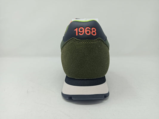 Sneaker SUN68 Tom con logo fluo