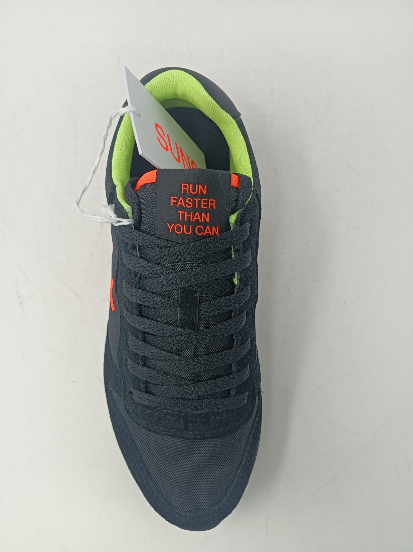 Sneaker SUN68 Tom con logo fluo