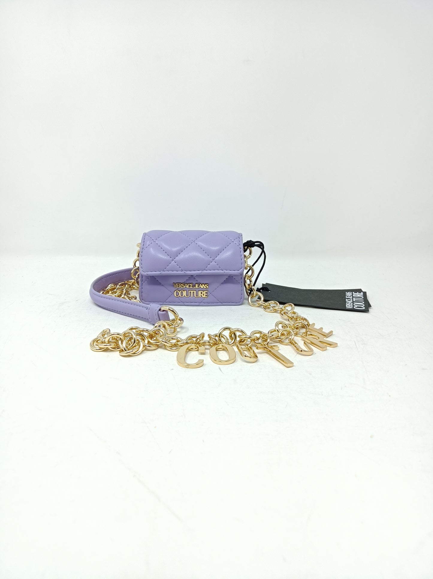 Borsa Versace Jeans Couture in pelle matelassé