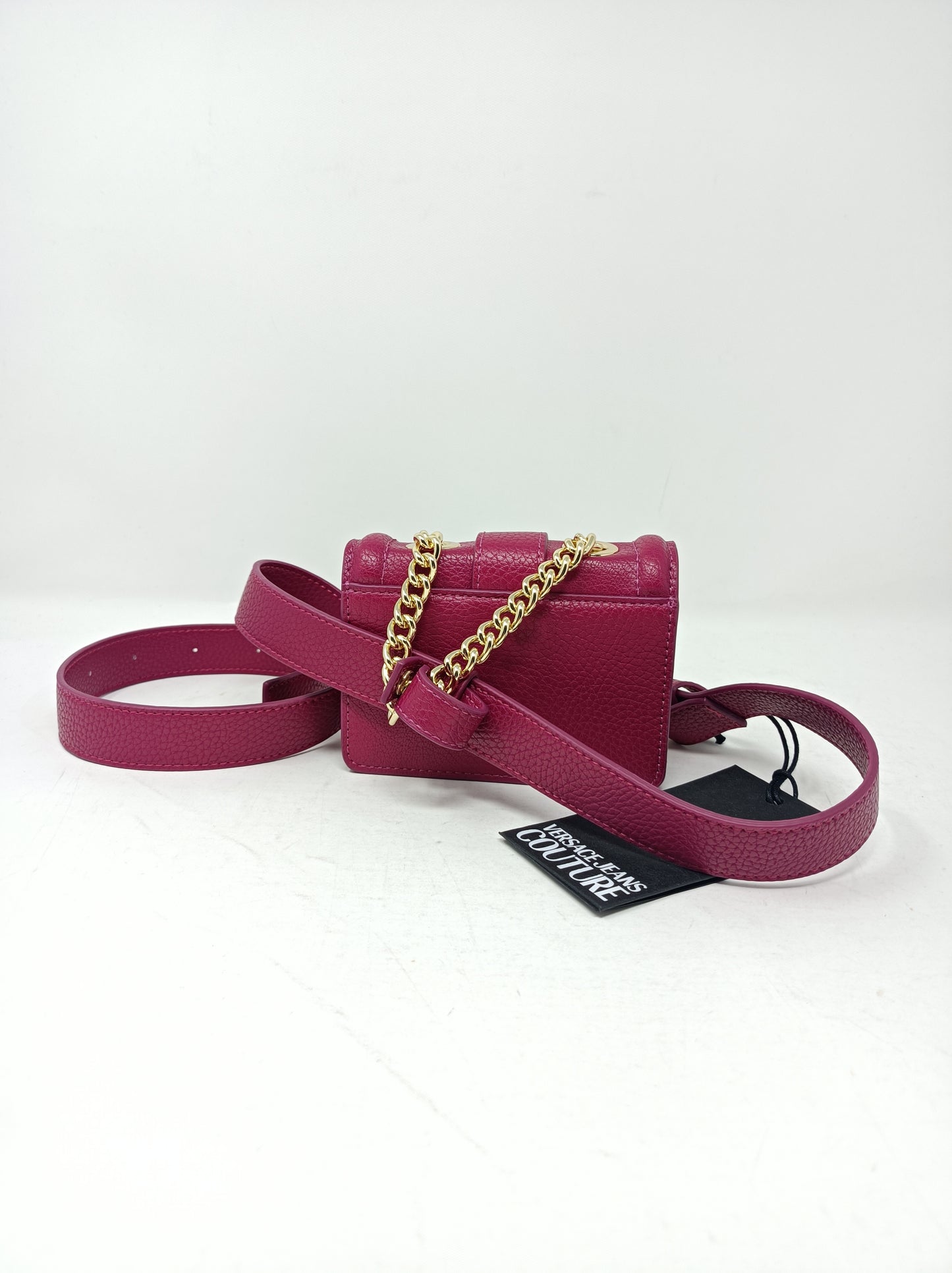 Borsa mini con fibbia barocca