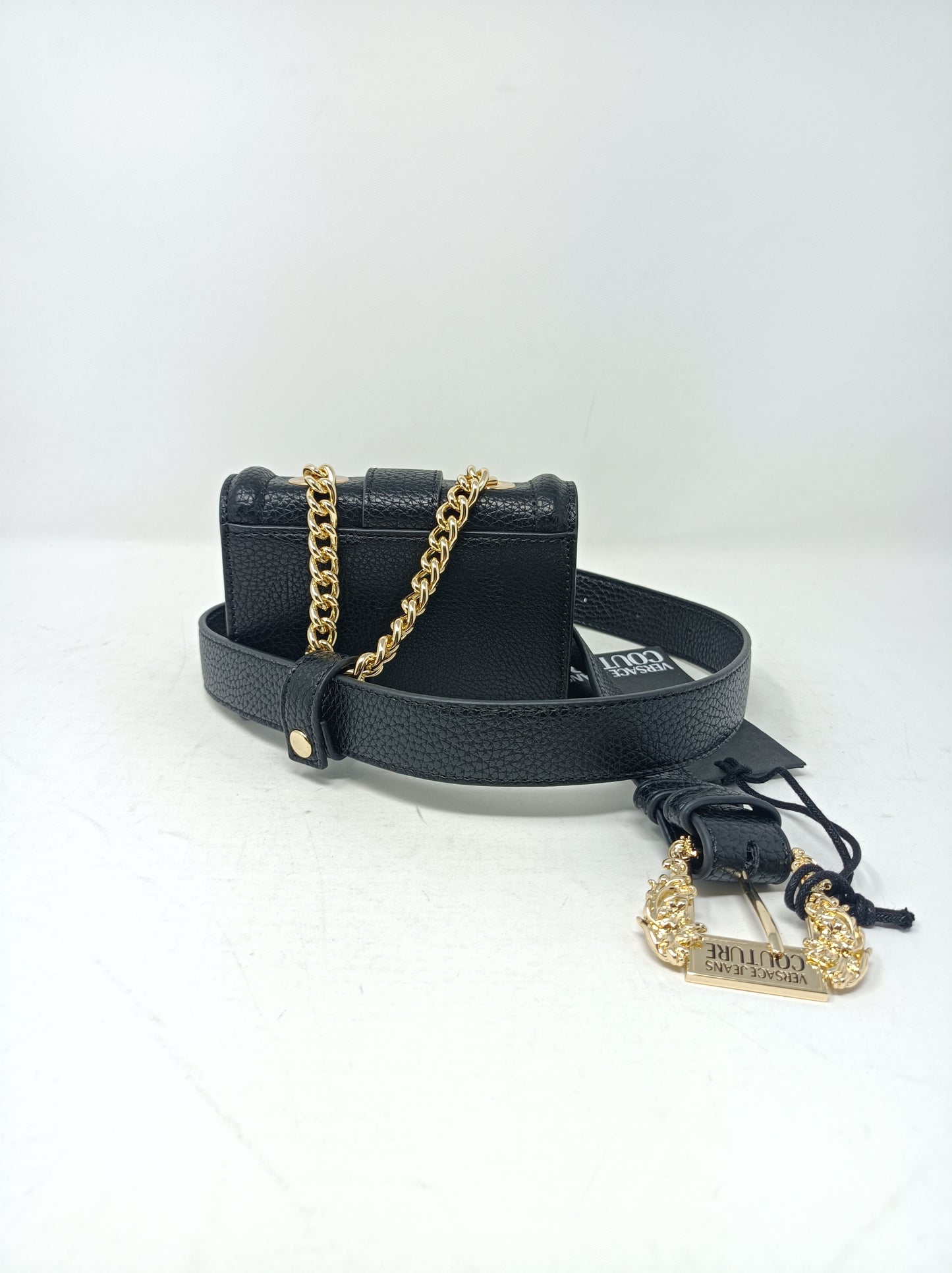 Borsa mini con fibbia barocca