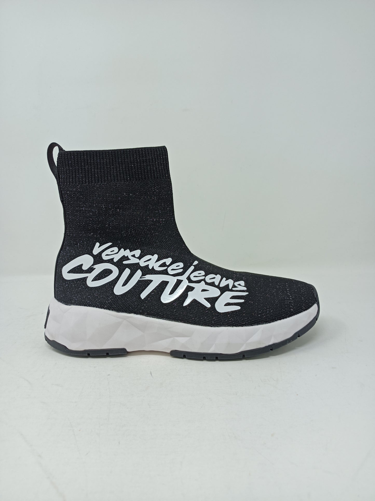 Sneaker a calzino con stampa