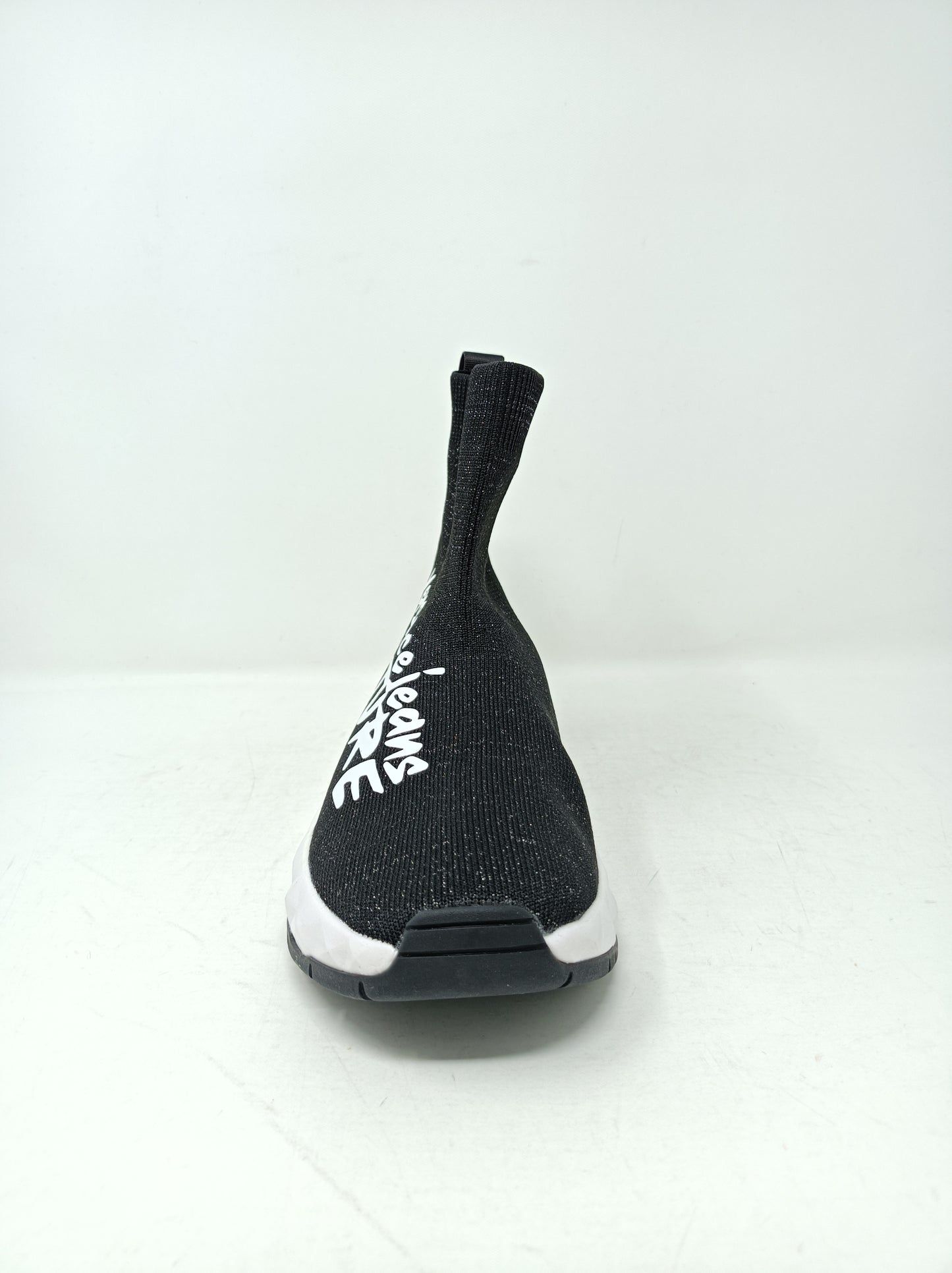 Sneaker a calzino con stampa