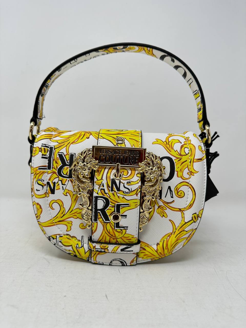 Borsa tote con fibbia barocco