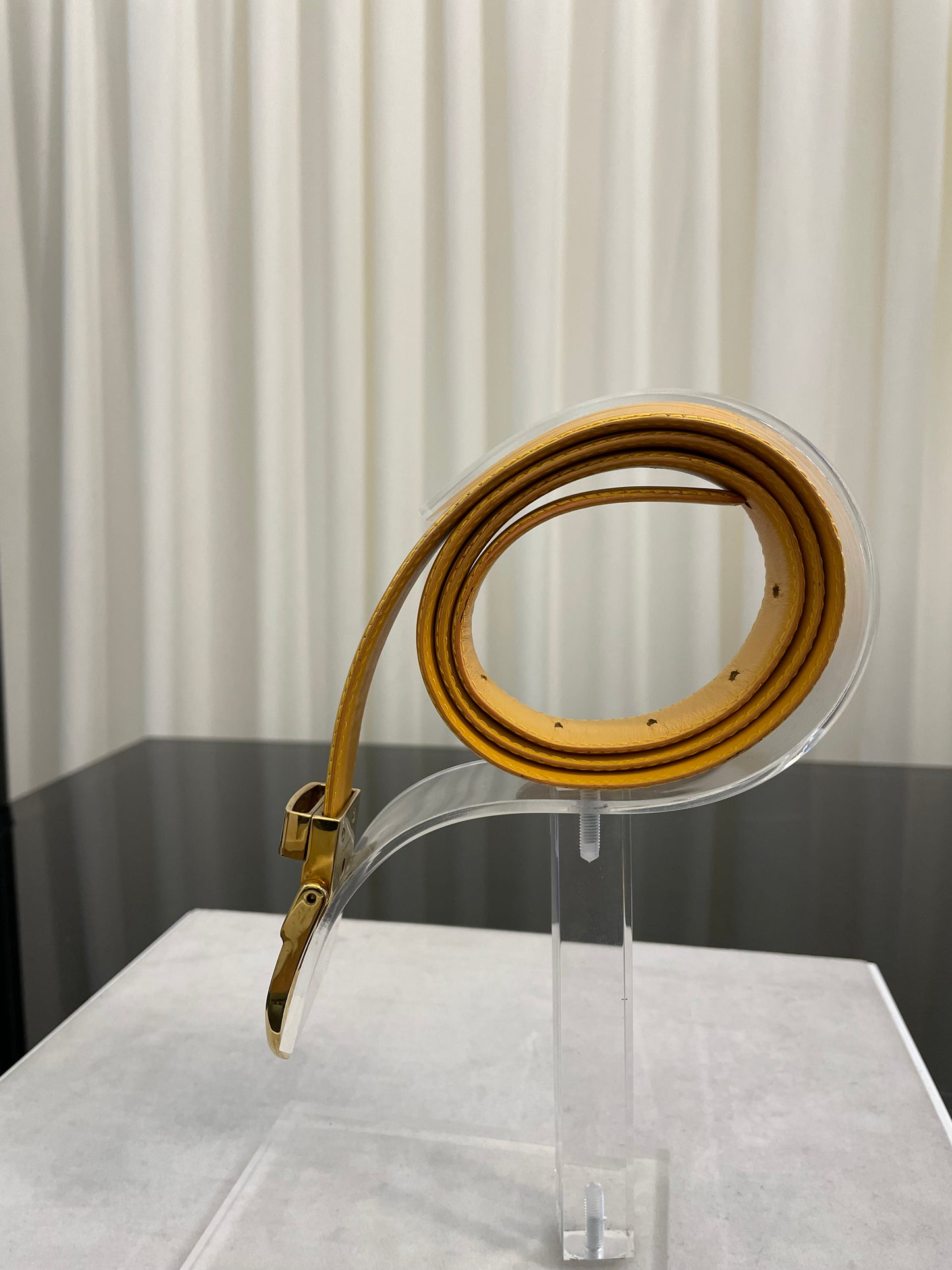 Cintura in pelle Louis Vuitton - Vintage