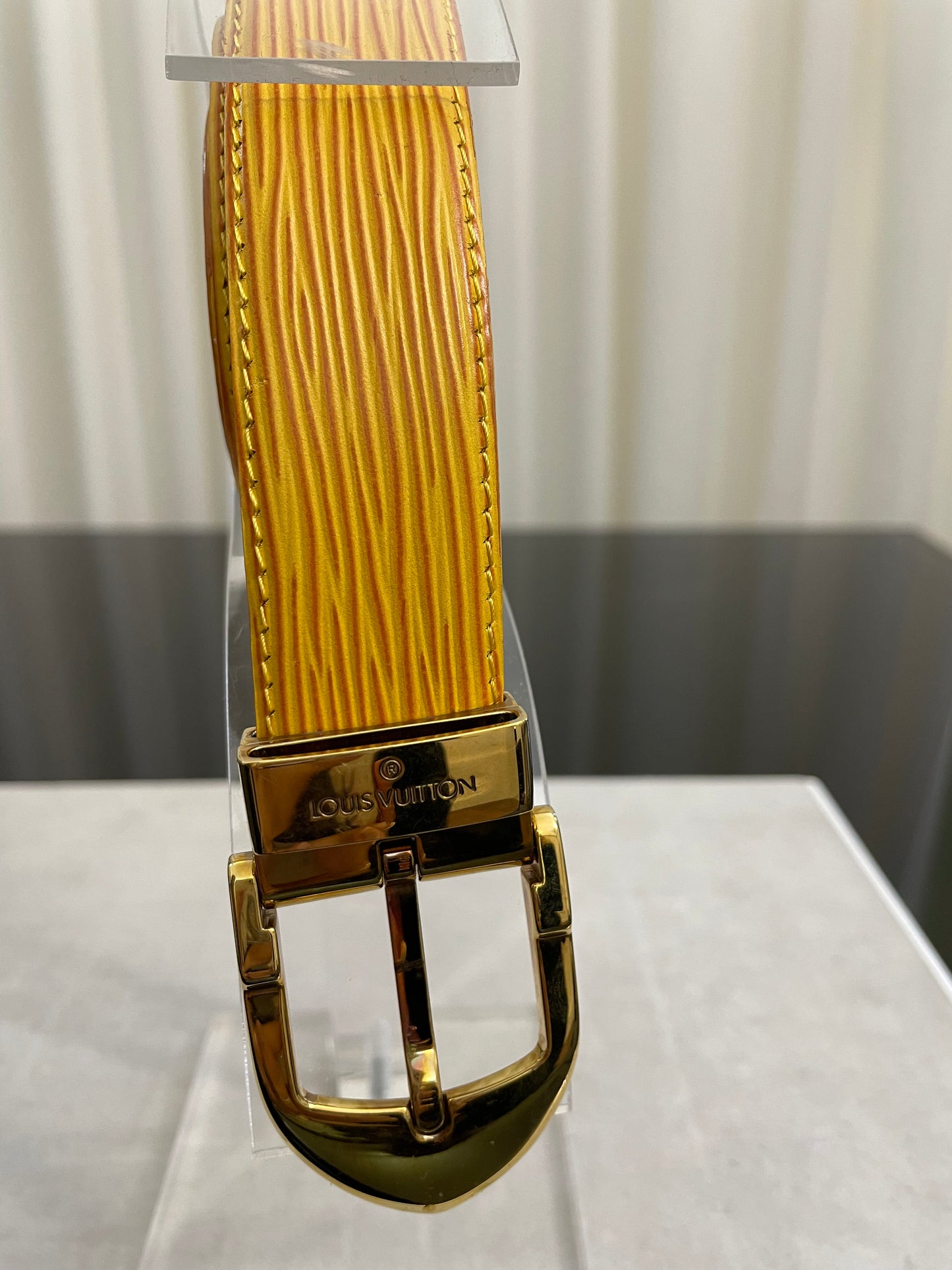 Cintura in pelle Louis Vuitton - Vintage