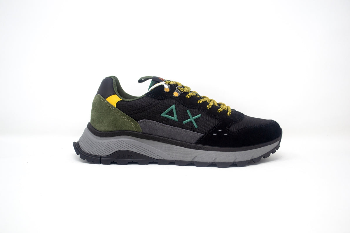 SNEAKER FIRE  & CAMPING IN SUEDE E NYLON