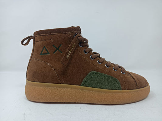 Sneaker SUN68 Luis Mid in suede