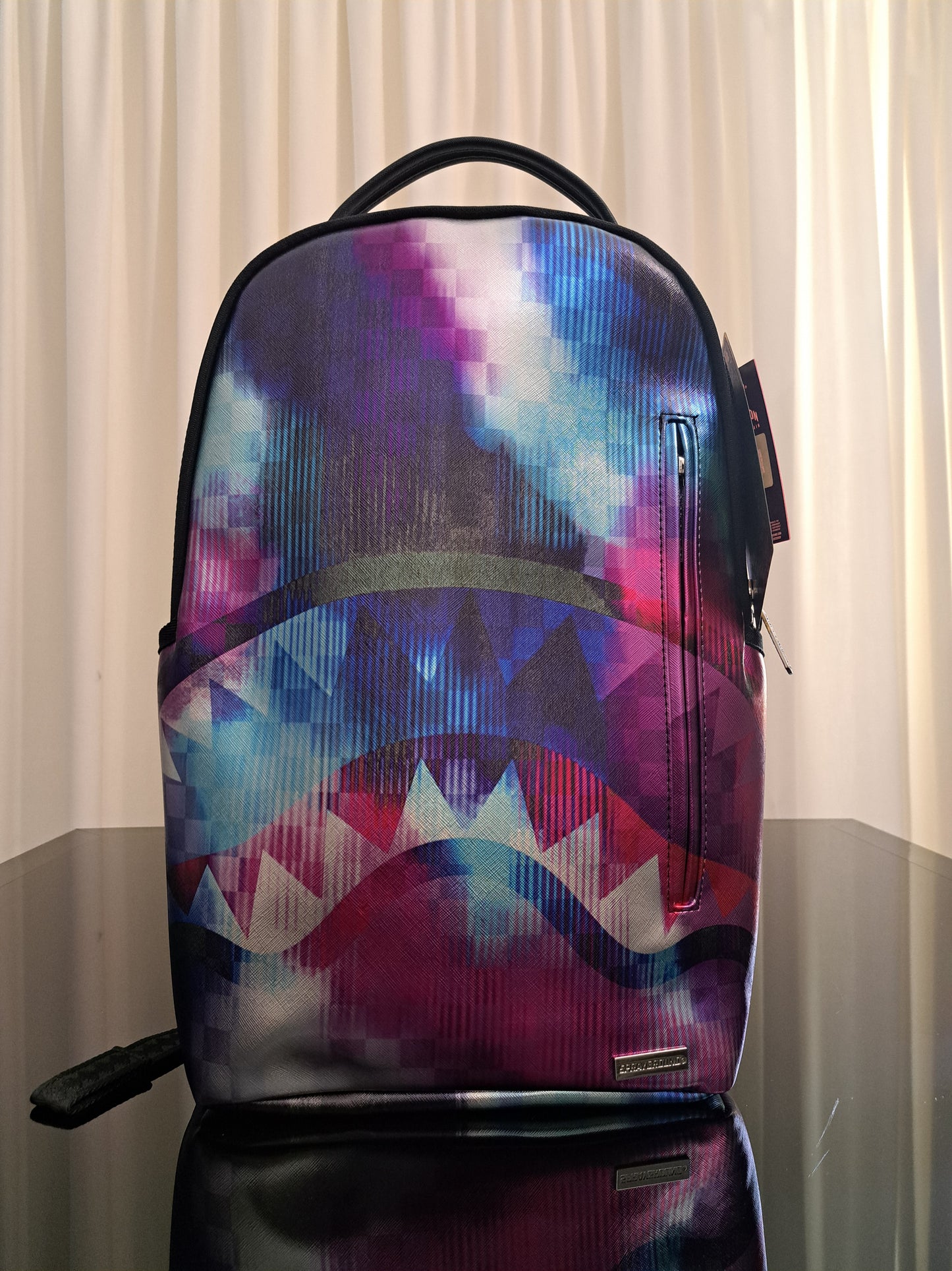 Zaino Sprayground Tye Check Backpack Viola