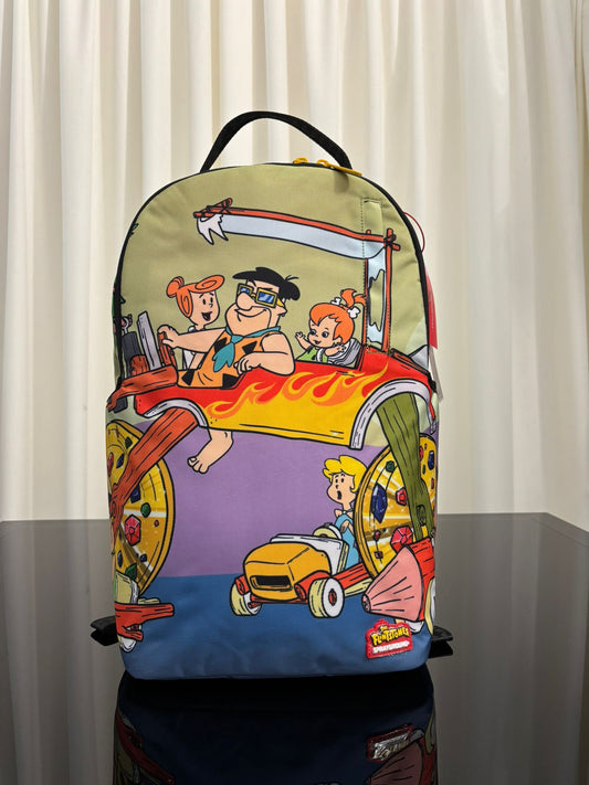 FLINSTONES BLINGED OUT CAR DLXR BACKPACK SPRAYGROUND