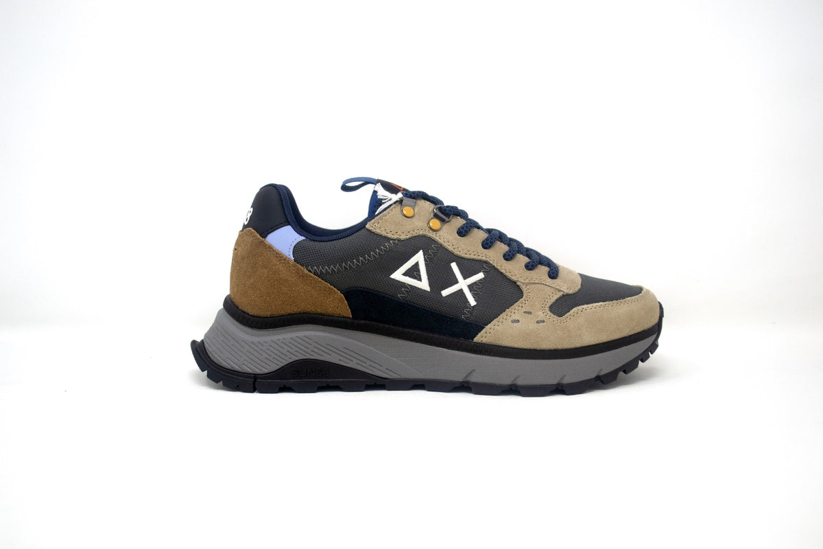 SNEAKER FIRE& CAMPING  IN SUEDE E NYLON