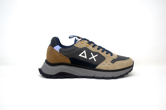SNEAKER FIRE& CAMPING  IN SUEDE E NYLON