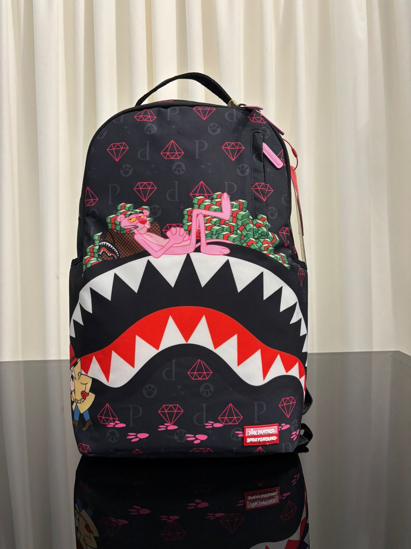 PINK PANTHER PAW PRINTS DLXR BACKPACK SPRAYGROUND