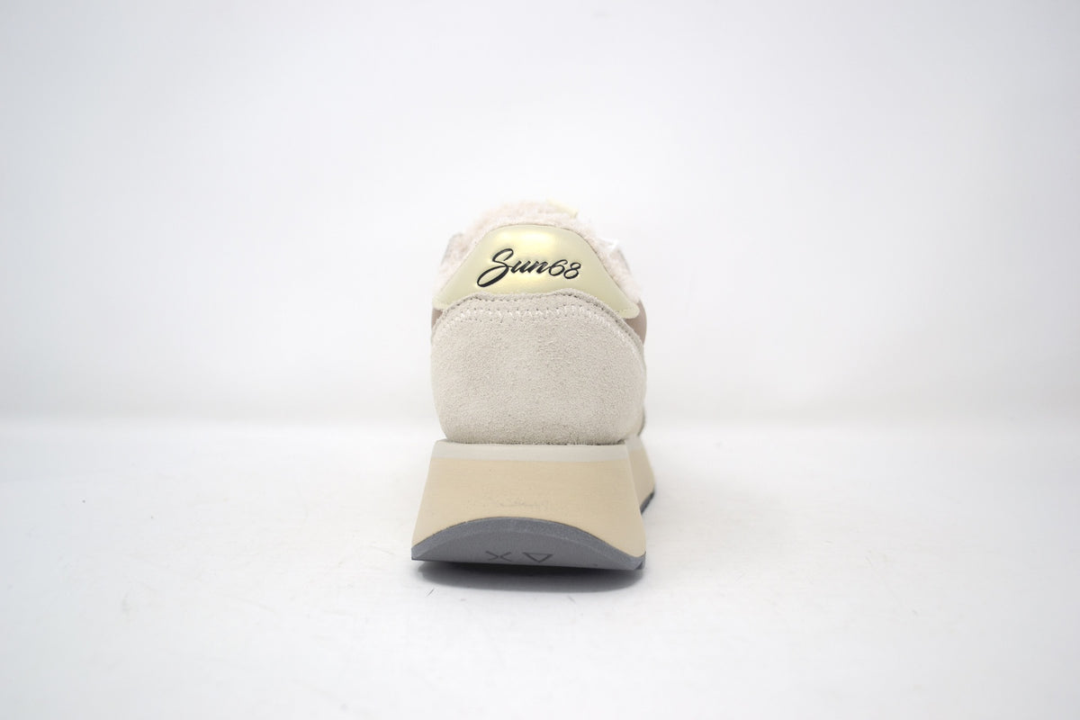 SNEAKER BIG ALLY TEDDY IN NYLON E SUEDE