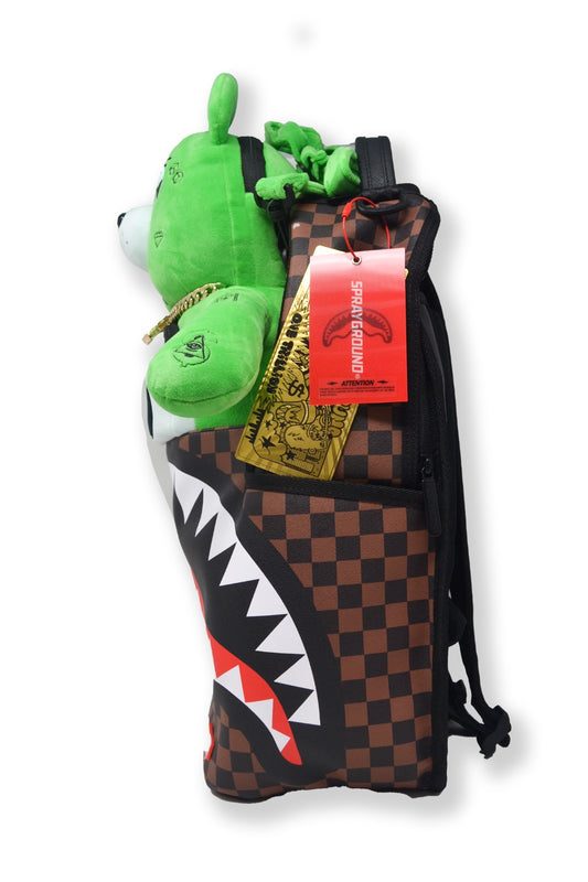 ZAINO BEAR POUCH 2N1 SPRAYGROUND
