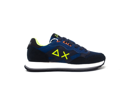 SNEAKER JAKI 2.0 FLUO IN NYLON E SUEDE
