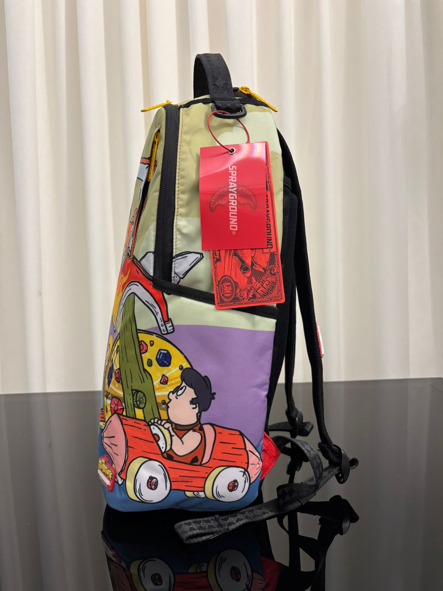 FLINSTONES BLINGED OUT CAR DLXR BACKPACK SPRAYGROUND