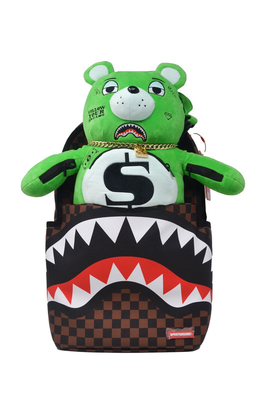 ZAINO BEAR POUCH 2N1 SPRAYGROUND
