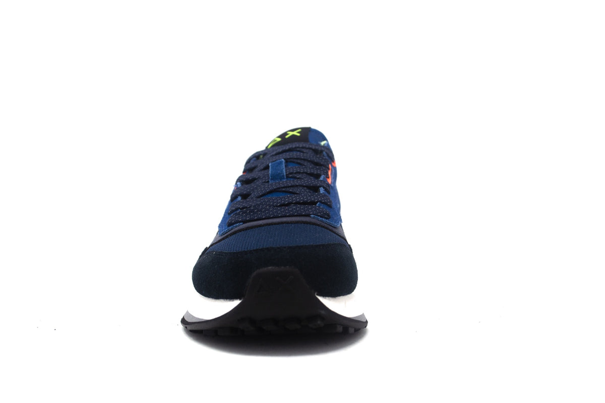 SNEAKER JAKI 2.0 FLUO IN NYLON E SUEDE
