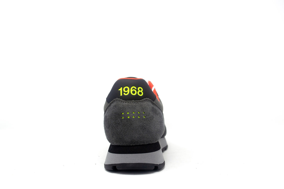 SNEAKER TOM FLUO IN NYLON E SUEDE