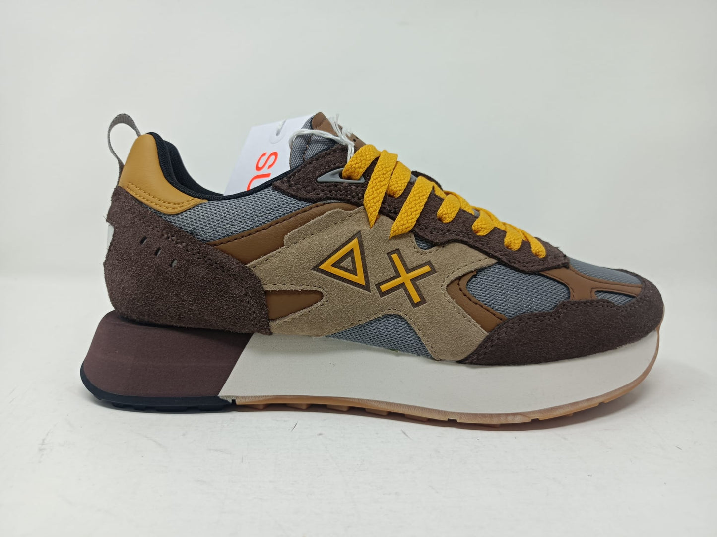 Sneaker SUN68 Jaki Outdoor in mesh e suede