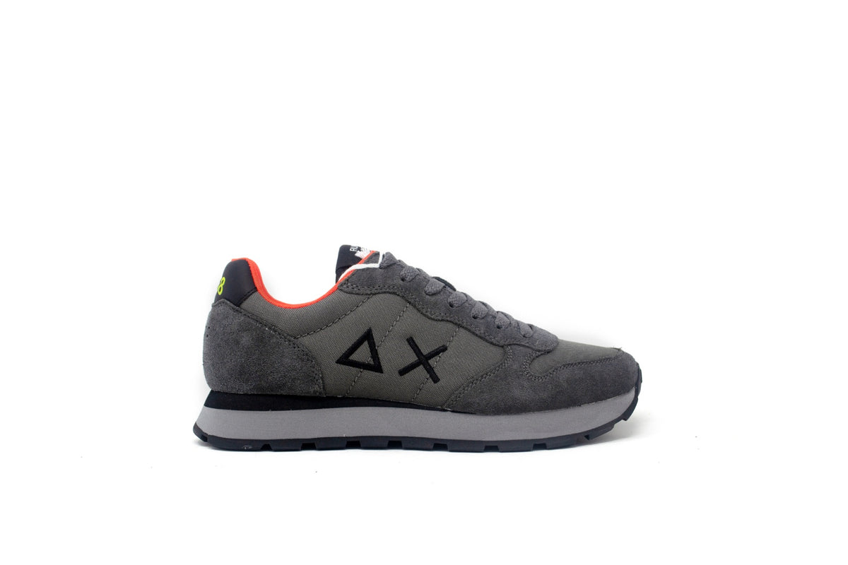 SNEAKER TOM FLUO IN NYLON E SUEDE