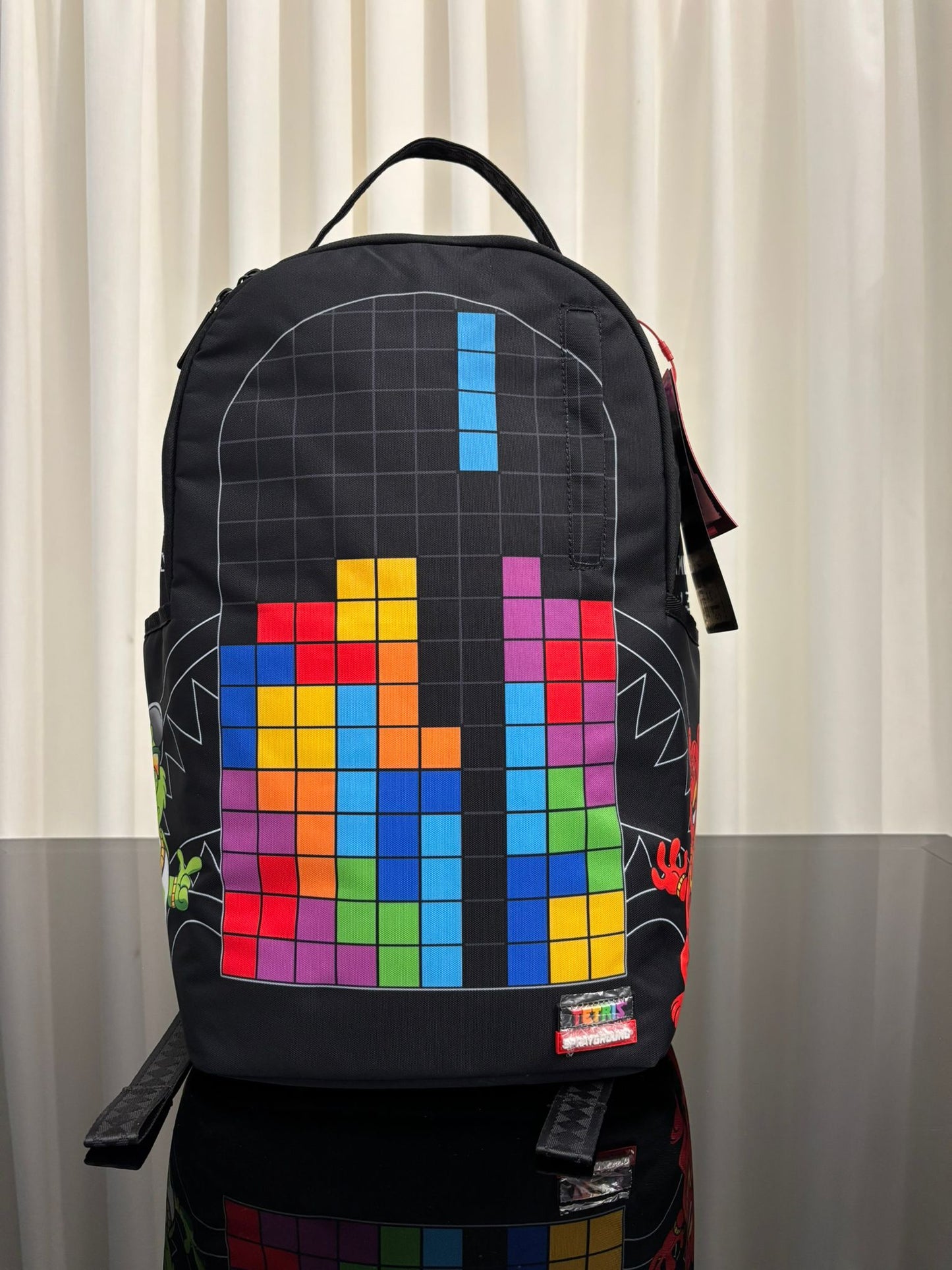 MONEY BEARS AND TETIRS BACKPACK SPRAYGROUND