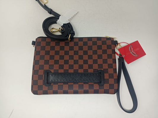 SAWTOOTH SHARKS IN PARIS CROSSOVER CLUTCH