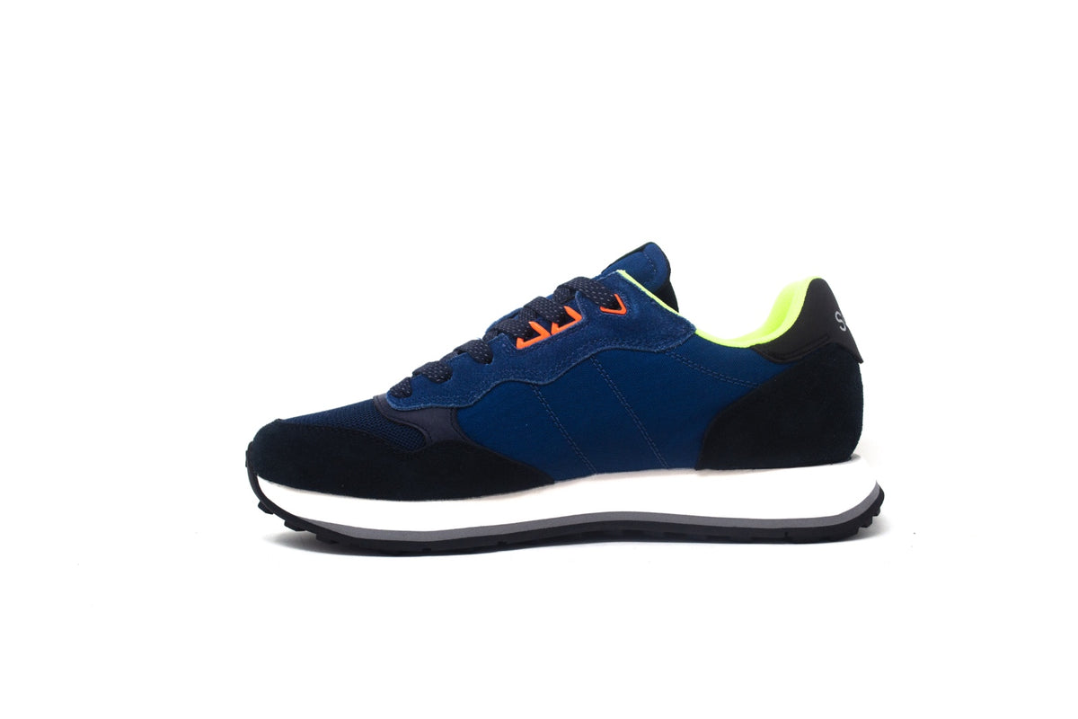 SNEAKER JAKI 2.0 FLUO IN NYLON E SUEDE