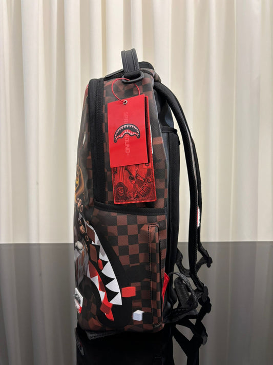 MADAGASCAR CHECKER SMASH DLXSV BACKPACK SPRAYGROUND