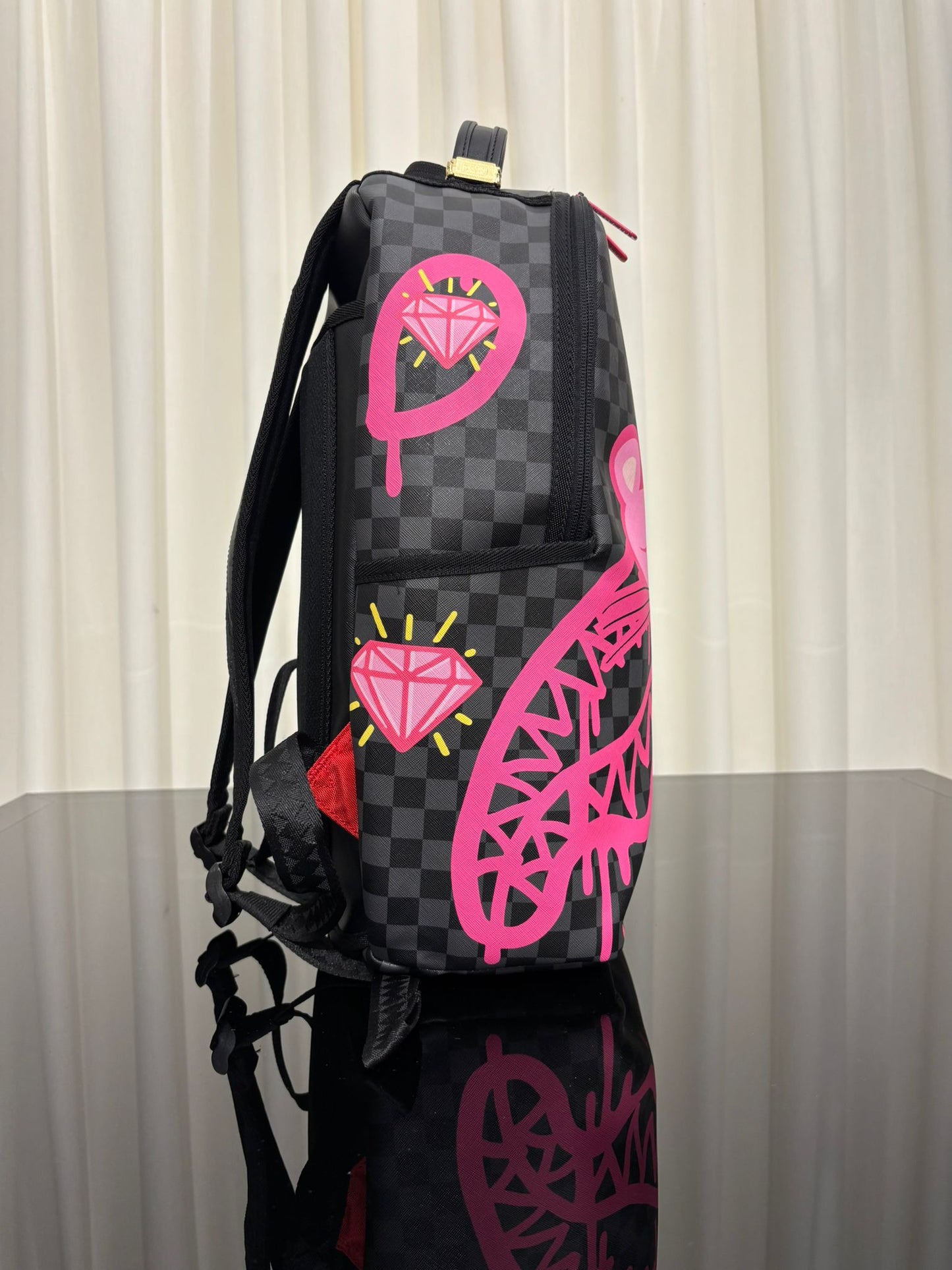 PINK PANTHER DRIPPY DIAMONDS DLXSV BACKPACK