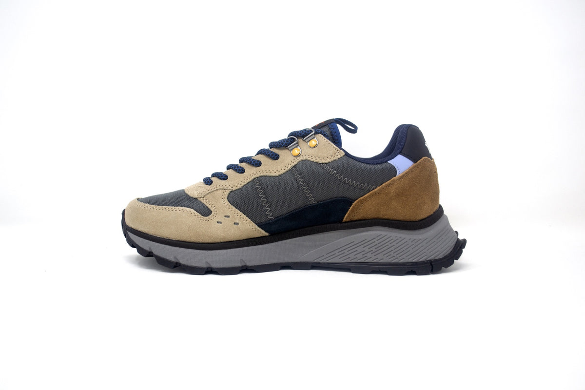 SNEAKER FIRE& CAMPING  IN SUEDE E NYLON
