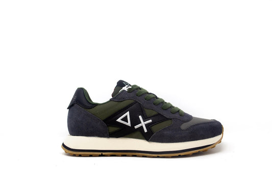 SNEAKER JAKI 2.0 BICOLOR IN SUEDE E NYLON