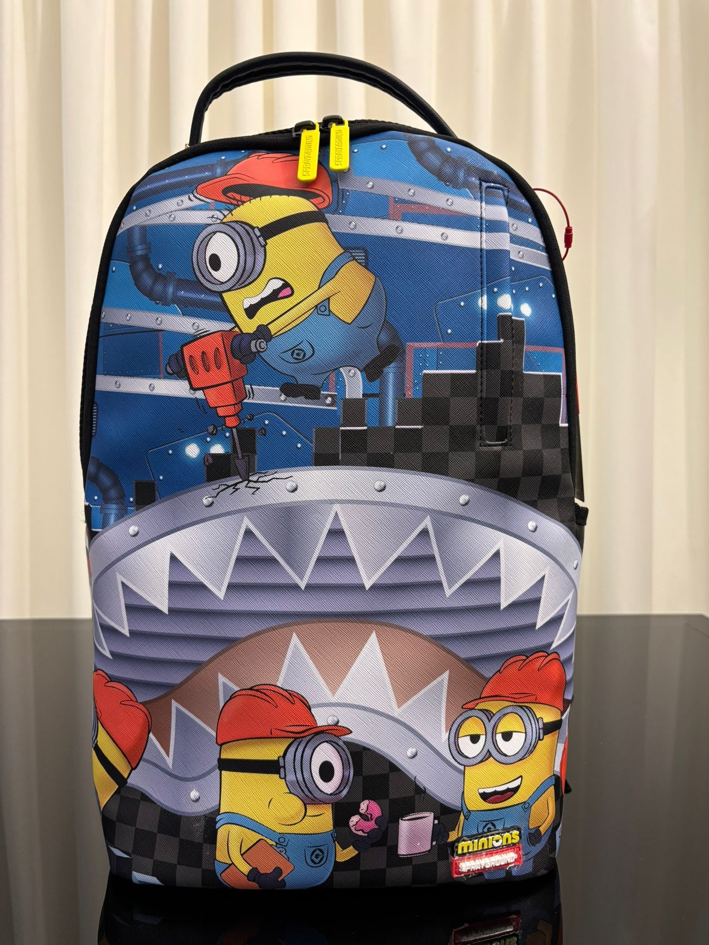 MINION AND SPRAYGROUND SIGN BACKPACK